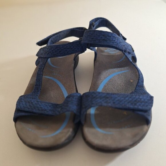 Abeo Womens Blue Sandals 11 - Picture 1 of 6